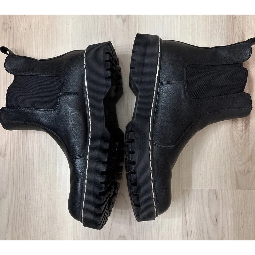 Black Leather Platform Boots Size 7.5 sincerely Jules
Sleek Hippie Retro - Picture 3 of 6